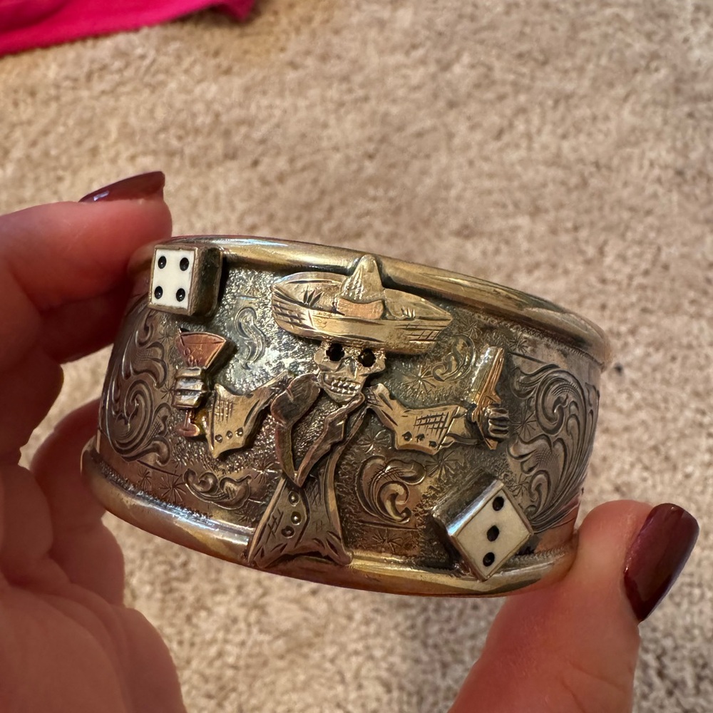 Vogt Silversmiths Johnny Bones bracelet